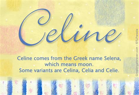 céline name meaning